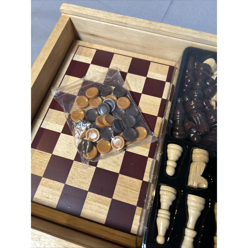 Westfield Collection Chess & Checker Set - Picture 7 of 9